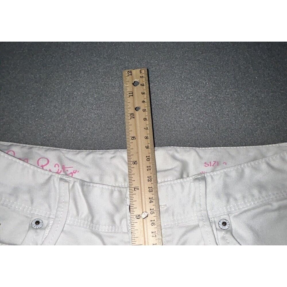 Lily Pulitzer Womenβs Worth Skinny Jean White Size Measure 28 X 30 - Picture 15 of 16